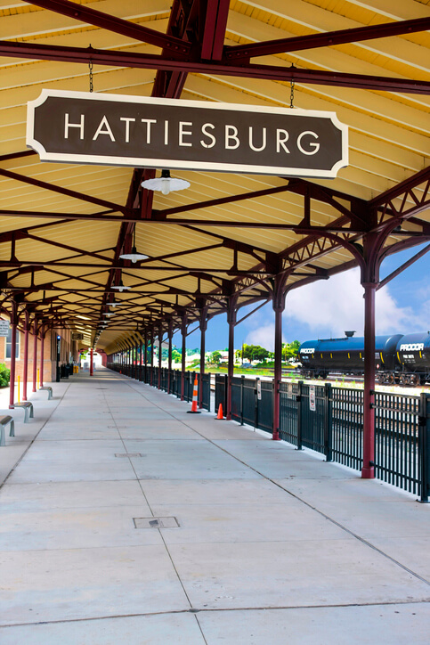Hattiesburg Train Station